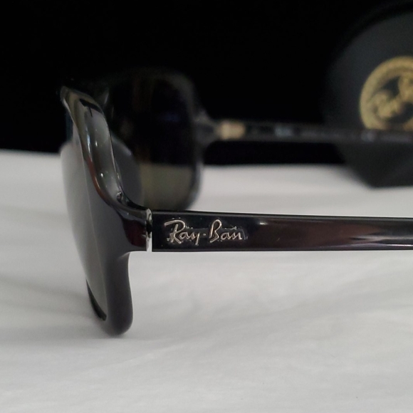 RAY BAN RB4162 POLARIZED CAT 5000 CLASSIC LIKE NEW - Picture 7 of 14